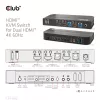KVM Slēdzis CLUB3D CSV-1382 Divu Portu HDMI 4K 60Hz USB
