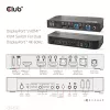 CLUB3D DisplayPort/HDMI KVM Slēdzis Diviem Datoriem 4K 60Hz