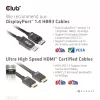 CLUB3D DisplayPort/HDMI KVM Slēdzis Diviem Datoriem 4K 60Hz