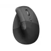 LOGITECH Lift For Business bezvadu pele, vertikāla, labai rokai, grafīts/melns