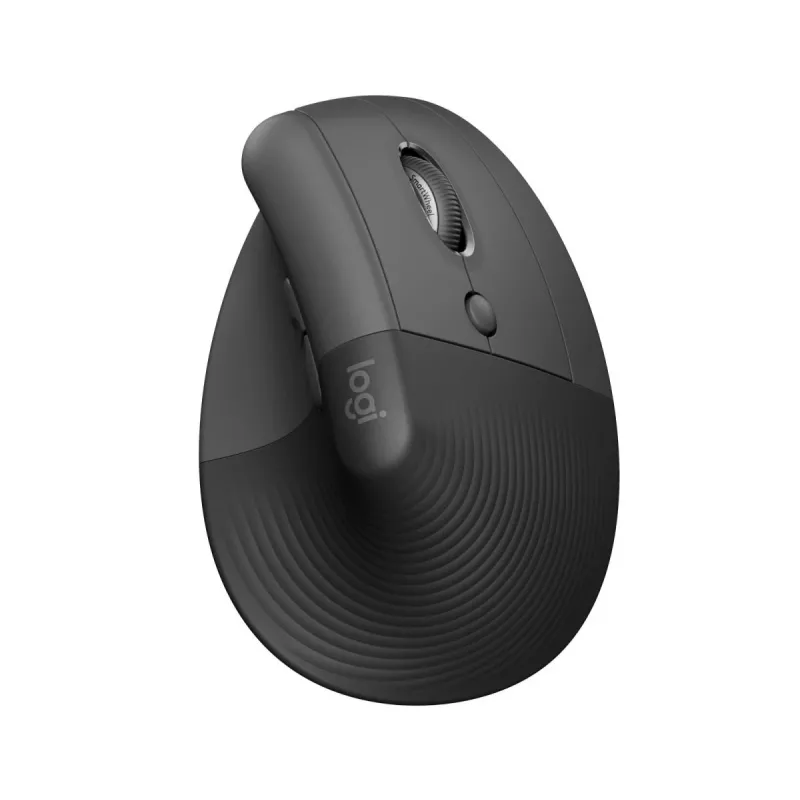 LOGITECH Lift For Business bezvadu pele, vertikāla, labai rokai, grafīts/melns