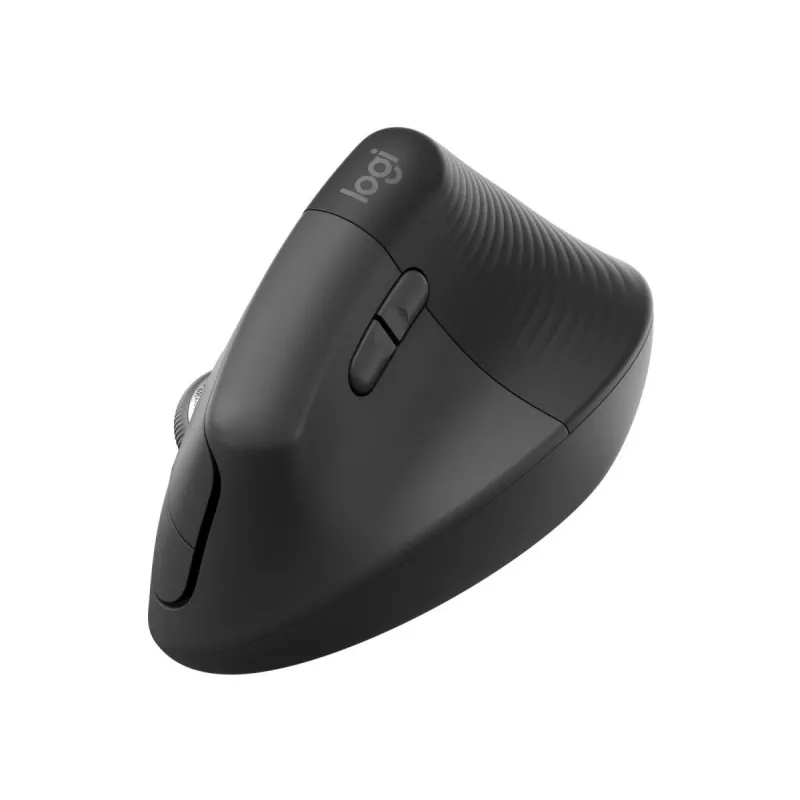 LOGITECH Lift For Business bezvadu pele, vertikāla, labai rokai, grafīts/melns