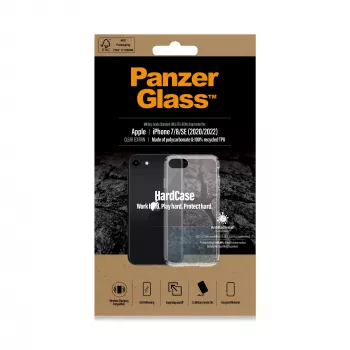 PanzerGlass® HardCase iPhone SE (2020/2022) | 7 | 8, Caurspīdīgs