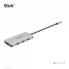 CLUB3D CSV-1547 4-portu USB-A centrmezgls USB-C – 10 Gbps ātrs datu pārsūtīšana