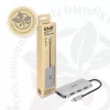 CLUB3D CSV-1547 4-portu USB-A centrmezgls USB-C – 10 Gbps ātrs datu pārsūtīšana