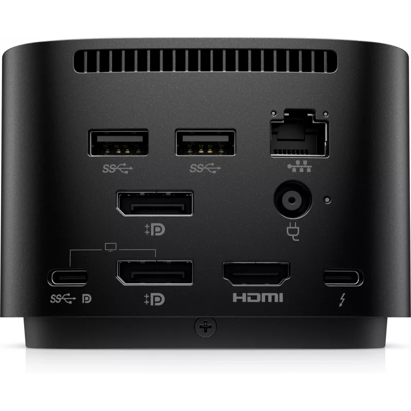 HP Thunderbolt Dock 120W G4, vadu, Thunderbolt 4, melns, Kensington, Ķīna, Taizeme, Taivāna, biznesam