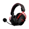 HyperX Cloud Alpha Wireless - Bezvadu spēļu austiņas (Melna-Sarkana)