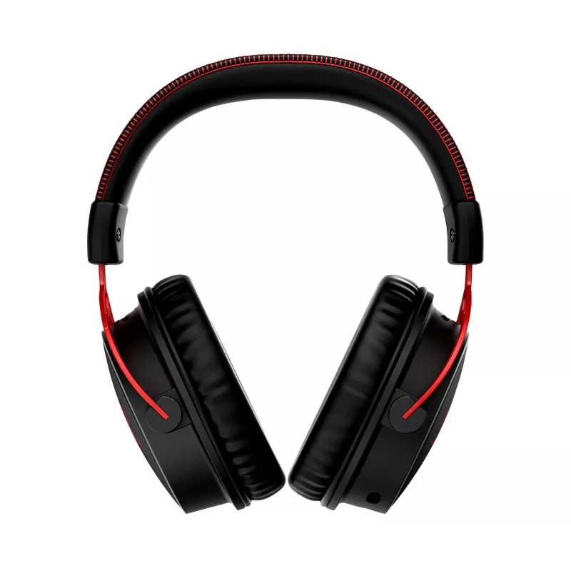 HyperX Cloud Alpha Wireless - Bezvadu spēļu austiņas (Melna-Sarkana)