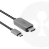 CLUB3D USB Gen2 Type-C uz HDMI 4K120Hz 8K60Hz HDR10 ar DSC1.2 aktīvs kabelis M/M 3m / 9.84ft