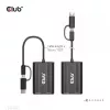 CLUB3D USB Gen1 Type-C/-A uz Diviem HDMI (4K/30Hz) / VGA (1080/60Hz) adapteris