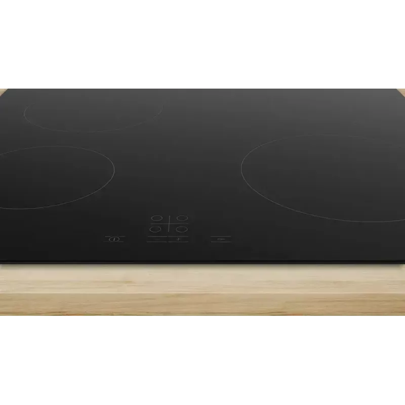 Bosch Serie 4 PKE611BA2E keramikas plīts virsma, melna, iebūvējama, 60 cm, 4 zonas