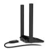 Bezvadu adapteris TP-Link AX1800 Divas antenas 2.4GHz 5GHz Wi-Fi 6