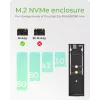 ICY BOX IB-1807MT-C31 ārējais SSD korpuss M.2 NVMe, melns