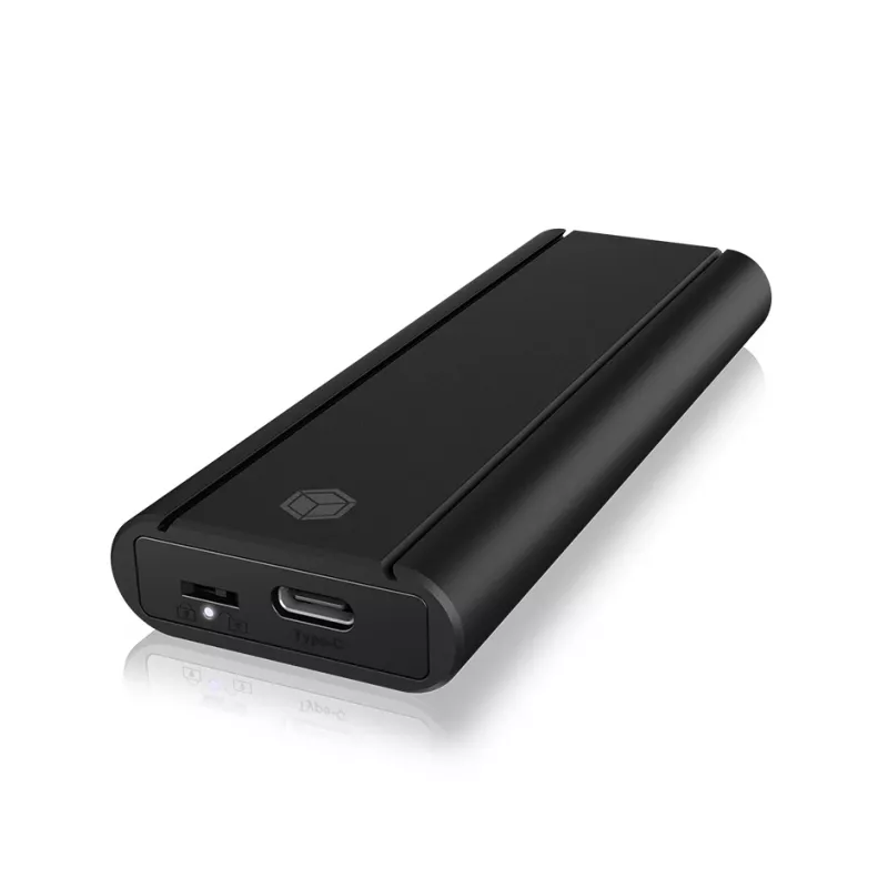 ICY BOX IB-1807MT-C31 ārējais SSD korpuss M.2 NVMe, melns