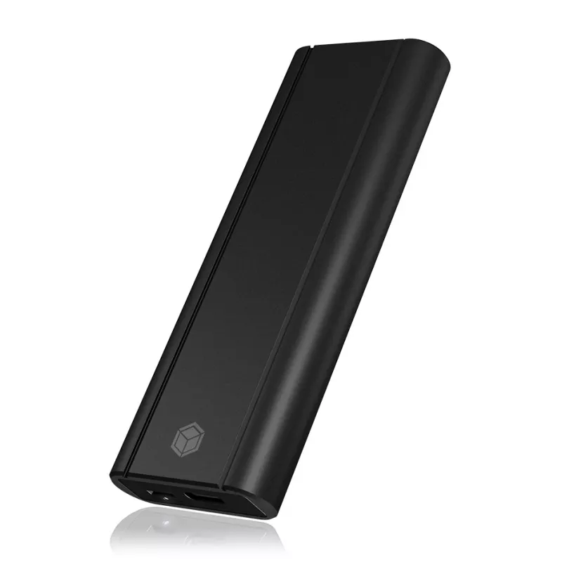 ICY BOX IB-1807MT-C31 ārējais SSD korpuss M.2 NVMe, melns