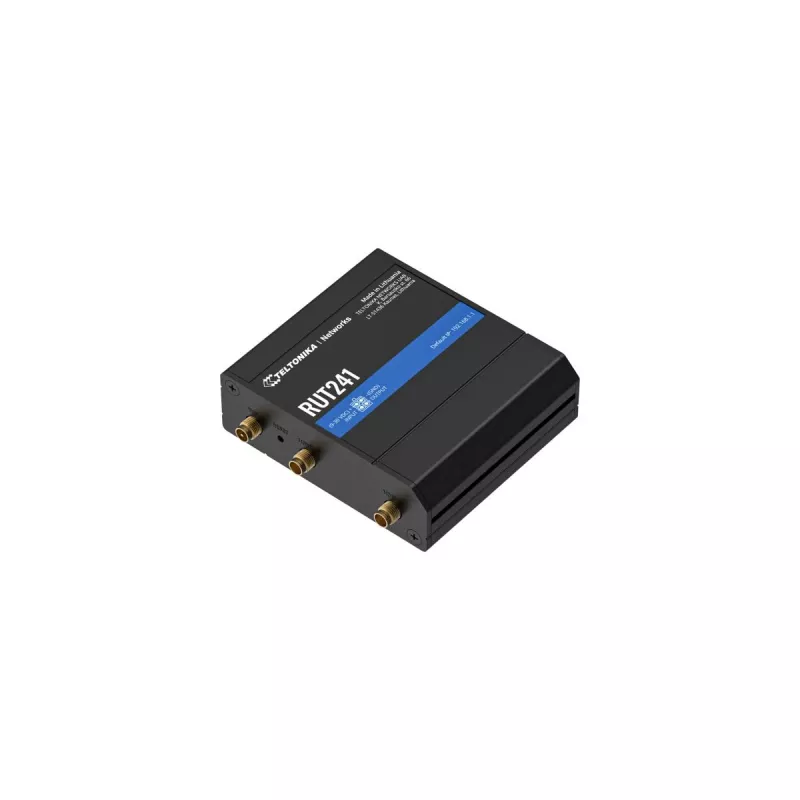 Teltonika RUT241 Industriālais 4G/LTE maršrutētājs ar Wi-Fi 802.11b/g/n un 2xRJ45 10/100