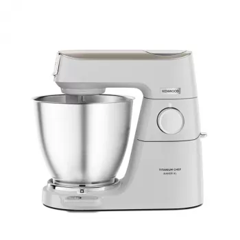 Kenwood Titanium Chef Baker XL virtuves kombains 1200 W 7 L balts ar iebūvētiem svariem