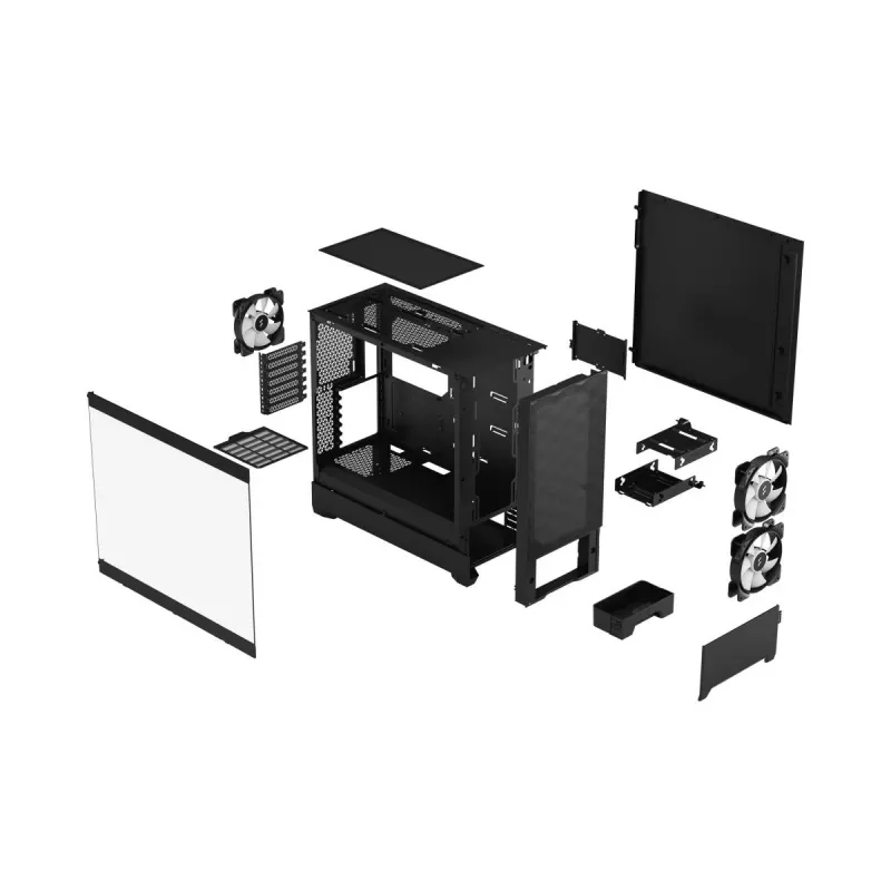 Fractal Design Pop Air RGB Black Tg Clear Tint - korpuss
