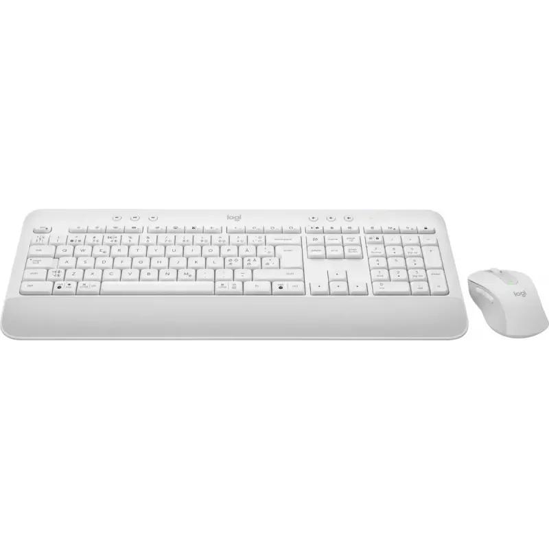 LOGITECH Signature MK650 Combo For Business - Balts - Tastatūra un pele QWERTY Dansk/Norsk/Svenska/Suomalainen
