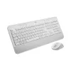 LOGITECH Signature MK650 Combo For Business - Balts - Tastatūra un pele QWERTY Dansk/Norsk/Svenska/Suomalainen