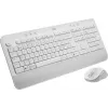 LOGITECH Signature MK650 Combo For Business - Balts - Tastatūra un pele QWERTY Dansk/Norsk/Svenska/Suomalainen