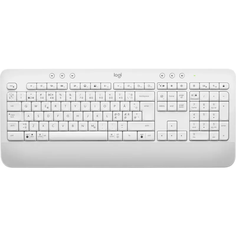 LOGITECH Signature MK650 Combo For Business - Balts - Tastatūra un pele QWERTY Dansk/Norsk/Svenska/Suomalainen