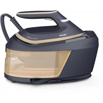 Philips PerfectCare 6000 Series PSG6066/20 tvaika ģenerators gludeklis, 2400 W, 8 bar, 600 g/min tvaika pastiprinājums, 1,8 l tvertne, SteamGlide Advanced zole, melna/brūna