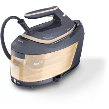 Philips PerfectCare 6000 Series PSG6066/20 tvaika ģenerators gludeklis, 2400 W, 8 bar, 600 g/min tvaika pastiprinājums, 1,8 l tvertne, SteamGlide Advanced zole, melna/brūna