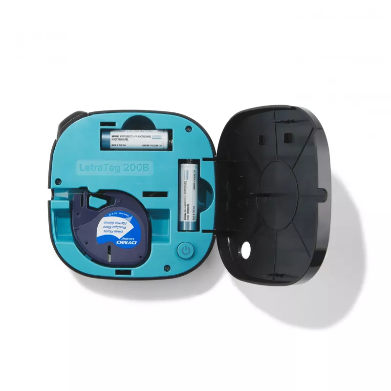 DYMO LetraTag 200B Bluetooth etiķešu printeris | Kompakts | Bezvadu savienojums ar iOS un Android | Ietver 1 baltu papīra lenti