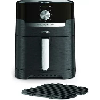Tefal Easy Fry & Grill EY5018 Viena groza 4.2 L Brīvi stāvošs 1550 W Karstā gaisa fritieris Melns