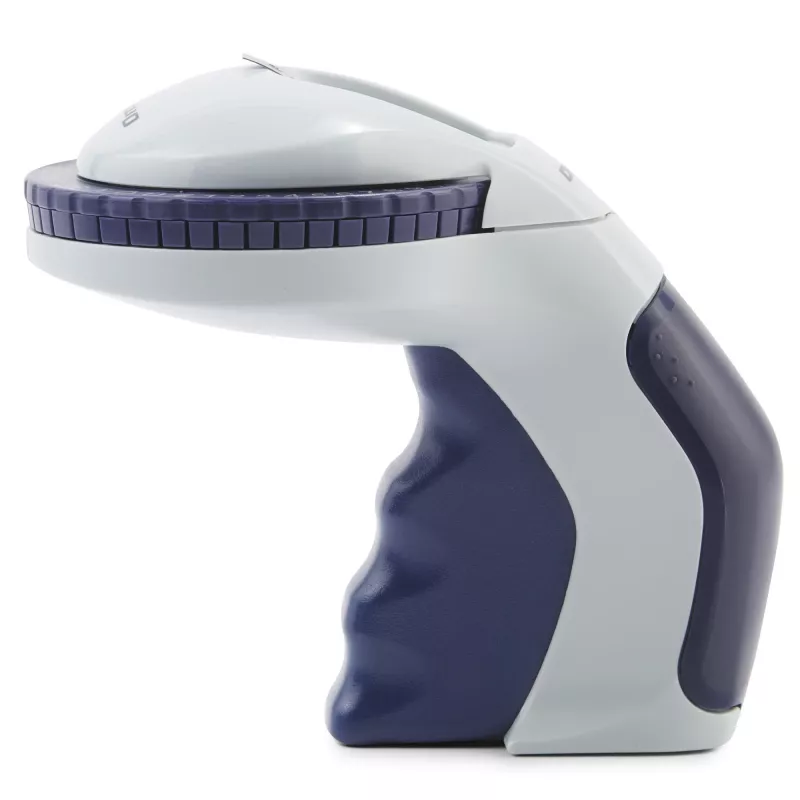 DYMO Omega reljefu etiķešu izgatavotājs | Mazs etiķešu spiedējs ar griežamo riteni un ergonomisku dizainu | Mājai, DIY un rokdarbiem