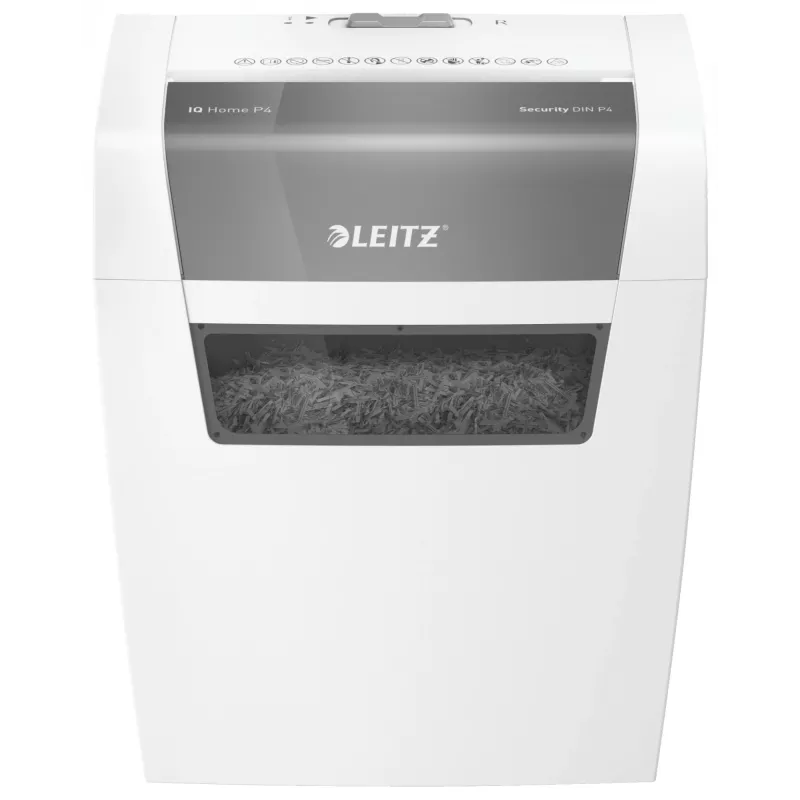Papīru smalcinātājs Leitz 80340000, daļiņu griešana, 70 dB, 22 cm, balts