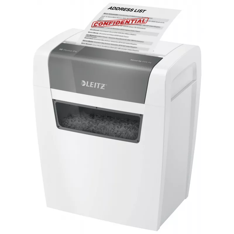 Papīru smalcinātājs Leitz 80340000, daļiņu griešana, 70 dB, 22 cm, balts