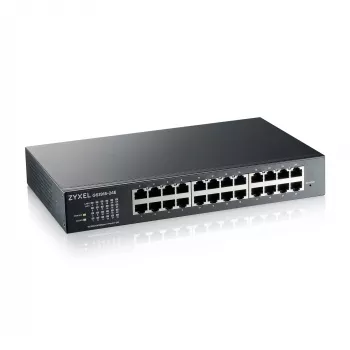 Pārvaldāmais slēdzis Zyxel GS1915-24E L2 Gigabit Ethernet 24 Porti 1U Melns