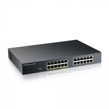 Zyxel GS1915-24EP Pārvaldāms L2 Gigabit Ethernet (10/100/1000) PoE slēdzis 1U Melns