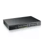 Zyxel GS1915-24EP Pārvaldāms L2 Gigabit Ethernet (10/100/1000) PoE slēdzis 1U Melns