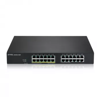 Zyxel GS1915-24EP Pārvaldāms L2 Gigabit Ethernet (10/100/1000) PoE slēdzis 1U Melns
