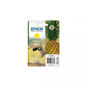 Epson 604 oriģinālā tintes kasetne 1 gab. Standarta ražība Dzeltena