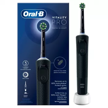 Oral-B Vitality Pro Pieaugušo Rotējošā Zobu Birste Melna