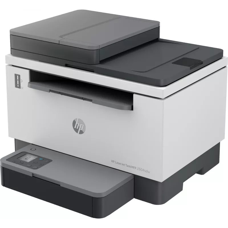 HP LaserJet Tank MFP 2604sdw printeris, lāzera, vienkrāsas druka, 600 x 600 DPI, A4, tiešā druka, melns, pelēks