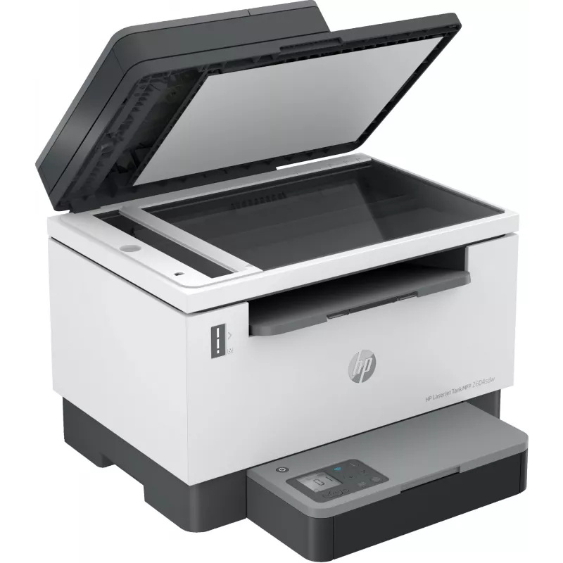 HP LaserJet Tank MFP 2604sdw printeris, lāzera, vienkrāsas druka, 600 x 600 DPI, A4, tiešā druka, melns, pelēks