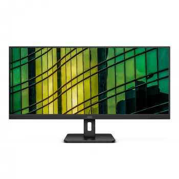 AOC E2 U34E2M/BK monitors 86.4 cm (34 collas) 3440 x 1440 pikseļi UltraWide Quad HD LED Melns