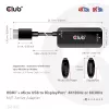 CLUB3D HDMI + Micro USB uz DisplayPort™ 4K120Hz vai 8K30Hz M/F aktīvais adapteris