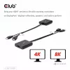 CLUB3D HDMI + Micro USB uz DisplayPort™ 4K120Hz vai 8K30Hz M/F aktīvais adapteris