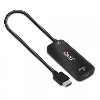 CLUB3D HDMI + Micro USB uz USB Type-C 4K120Hz vai 8K30Hz M/F aktīvs adapteris