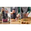 Bosch Serie 4 MSM4B620 rokas blenderis 0.6 L 1000 W Melns