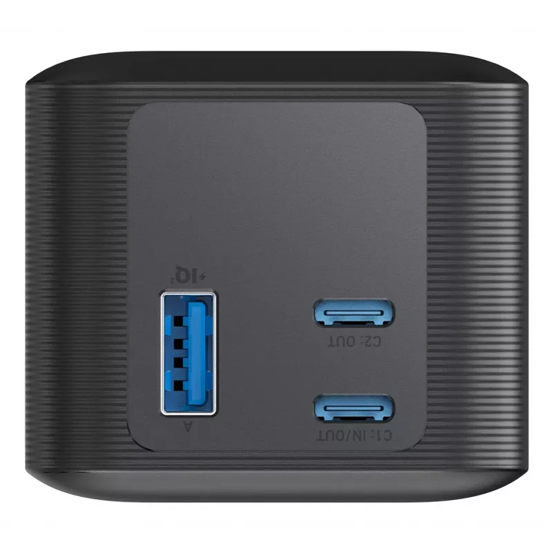 Pārnēsājamais lādētājs Anker 737 (A1289011) — 24000 mAh, 140W, 2× USB-C + 1× USB-A, Sudrabs/Melns