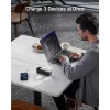 Pārnēsājamais lādētājs Anker 737 (A1289011) — 24000 mAh, 140W, 2× USB-C + 1× USB-A, Sudrabs/Melns