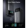 Pārnēsājamais lādētājs Anker 737 (A1289011) — 24000 mAh, 140W, 2× USB-C + 1× USB-A, Sudrabs/Melns