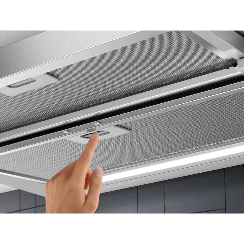 Iebūvējamais tvaika nosūcējs Electrolux LFP616X, 598 mm, 600 m³/h, pelēks